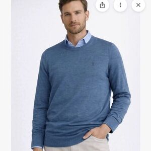 ALLSAINTS Men’s Merino Wool Crew Neck Sweater